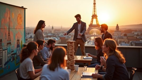 Optimiser la cohésion d'équipe avec des team building insolites à Paris